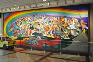 Children of the World Dream of Peace, by Leo Tanguma