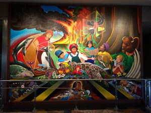 In Peace and Harmony with Nature, by Leo Tanguma